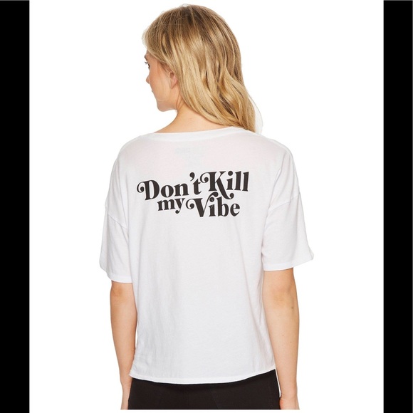 Amuse Society Beach Tee White - Picture 2 of 2